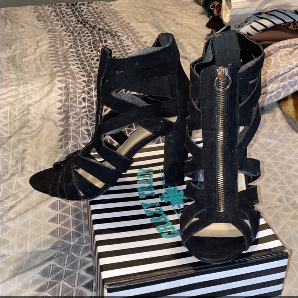 Black heels
